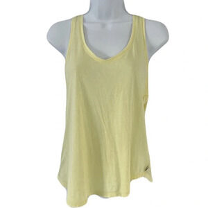 TNA (Aritzia)/ Racerback tank top/ 🧈 Butter yellow/ Size  US S